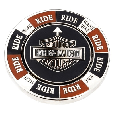 Harley-Davidson Ride Spinner Challenge Coin 682608002909