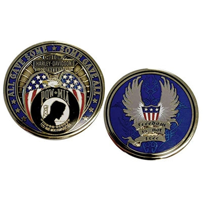 Harley-Davidson Freedom is Not Free Challenge Coin