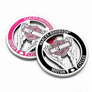 Harley-Davidson Ladies Winged Cutout Challenge Coin