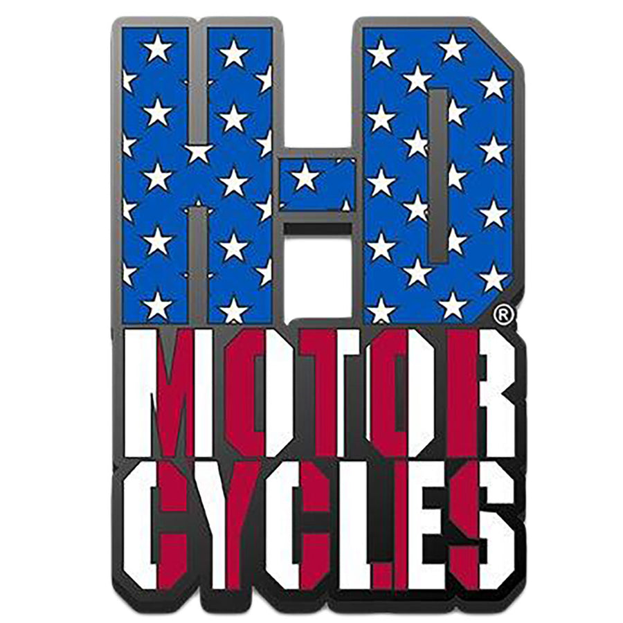 H-D Motorcycles Flag Heavy-Duty Magnet 8009373