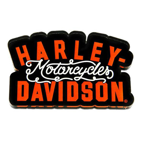 Cut-Out H-D Motorcycles Hard Acrylic Magnet 8011116