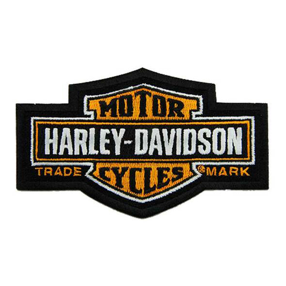Embroidered Trademark Bar & Shield Small Emblem Sew-On Patch 8011475