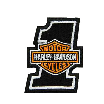 Embroidered #1 Bar & Shield Logo Emblem Sew-On Patch 8011550 – Daytona  Harley-Davidson