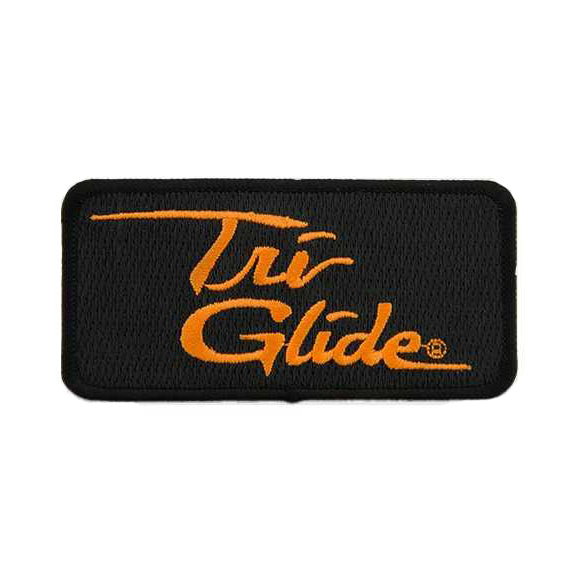 Embroidered Tri Glide Emblem Sew-On Patch 8011741