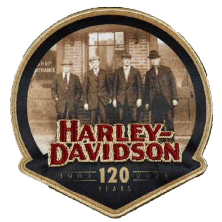 Harley-Davidson H-D 120th Anniversary Originals Sublimated Patch, 8015374