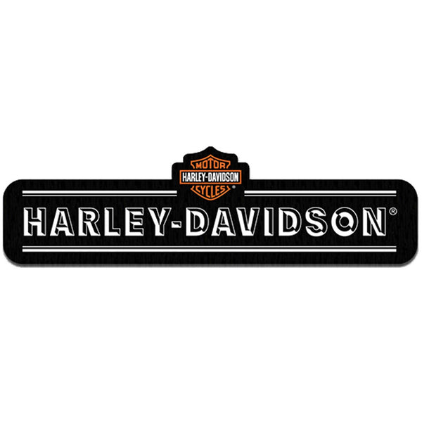 Harley-Davidson Embroidered Dimensions H-D Emblem 8" Sew-On Patch, Black