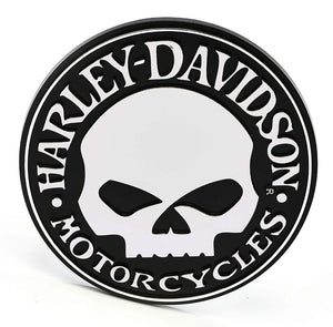 Harley-Davidson Willie G Skull Chrome Injection Molded Emblem CG9113