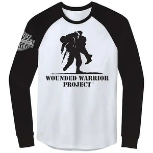 Harley-Davidson Men's Wounded Warrior Project Long Sleeve Freedom Raglan Tee 96358-22VM