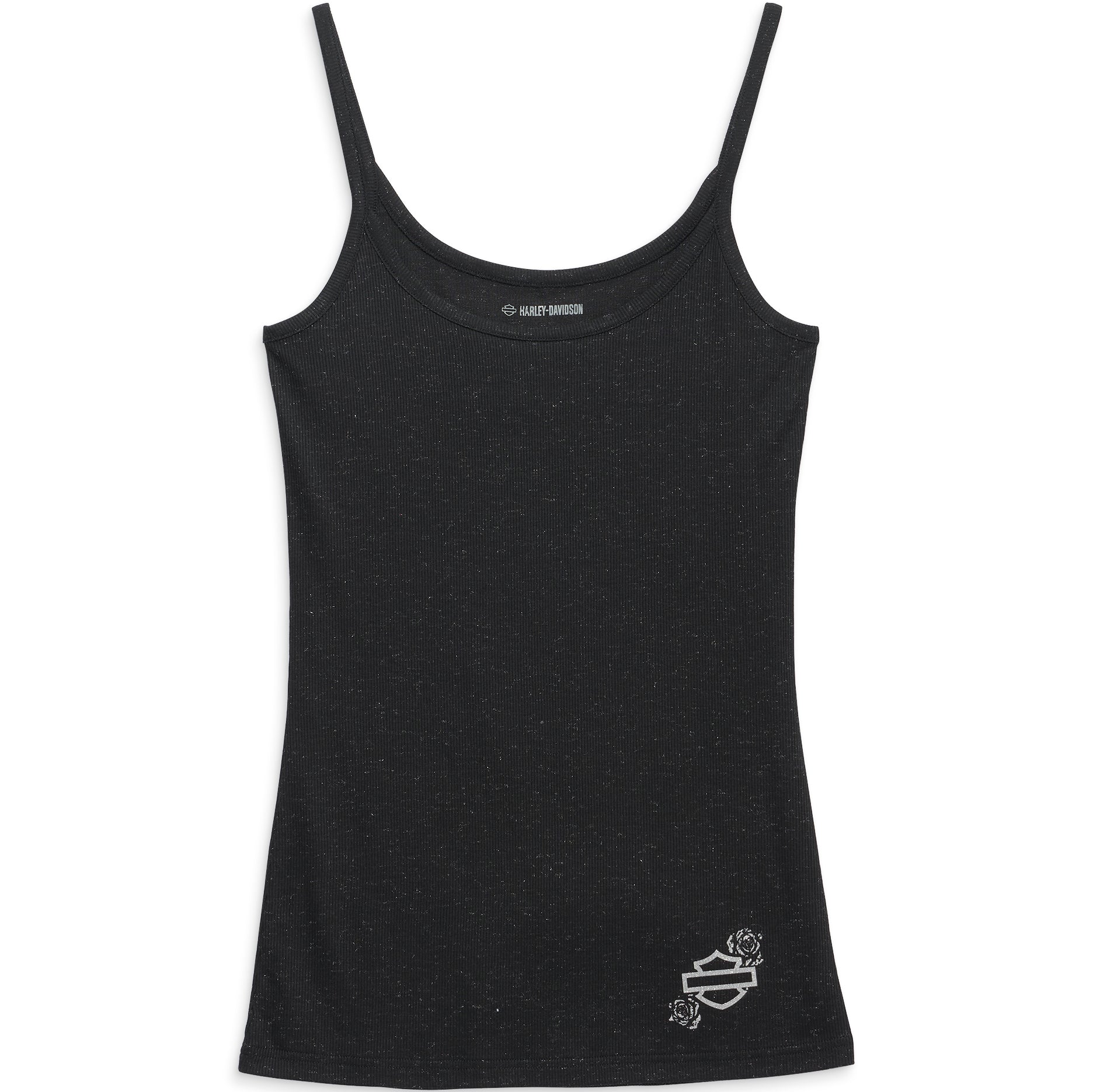 Harley-Davidson Women's Bonded Fashion Black Tank 96471-23VW – Daytona ...