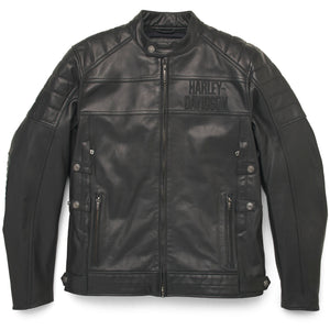 Harley-Davidson Men's Fremont Triple Vent System Leather Jacket 97030-22VM
