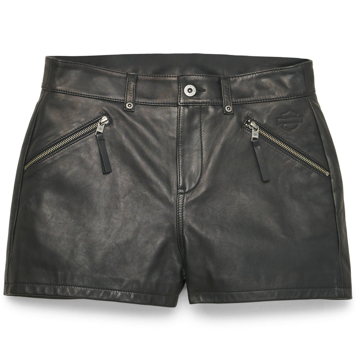 Harley-Davidson Women's Electric Leather Shorts 97039-22VW