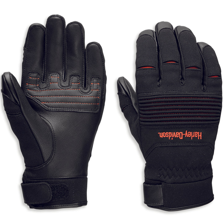 Harley-Davidson Men's Ovation Mixed Media Gloves 97136-23VM