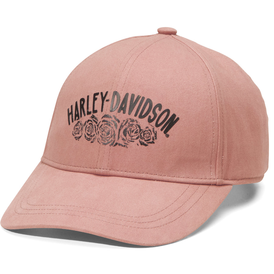Harley-Davidson Women's Ice Biker Embellished Ash Rose Hat 97705-23VW