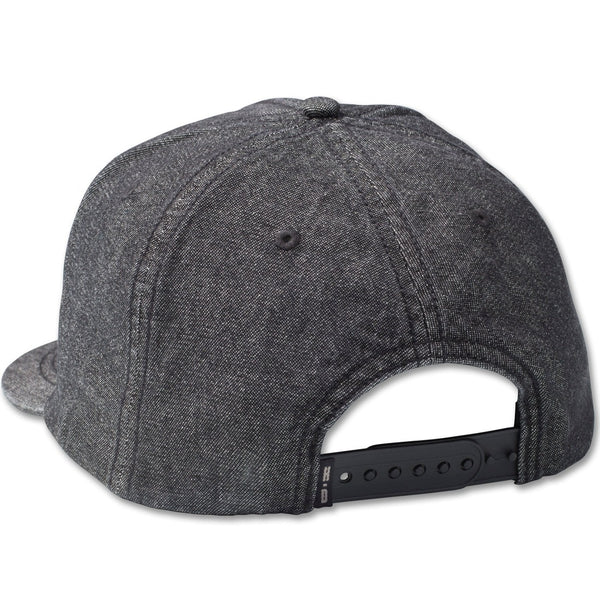 Harley-Davidson Men's Bar & Shield Denim Snapback Hat, Black 97734-23VM