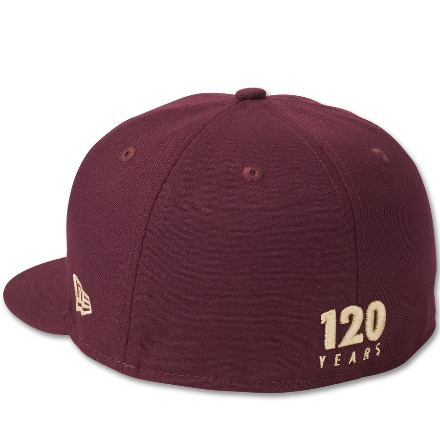 Harley-Davidson Men's 120th Anniversary 59FIFTY Baseball Dark Red Cap 97742-23VM