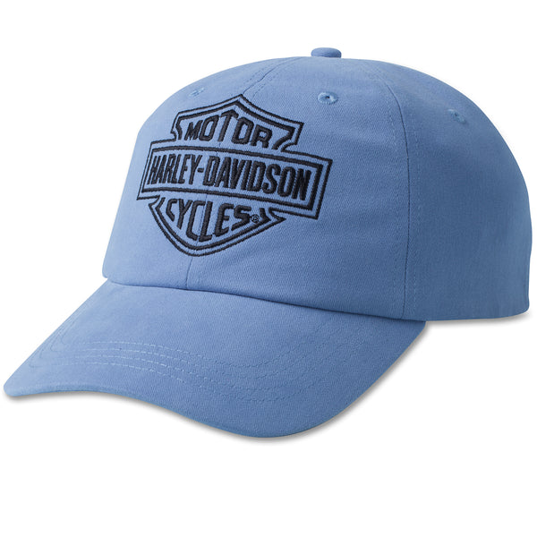 Harley-Davidson Women's Authentic Bar & Shield Blue Baseball Cap 97813-23VW