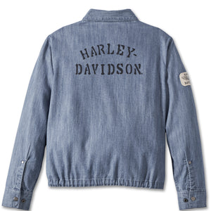 Harley-Davidson Women's Division Chambray Anorak Jacket 97836-23VW