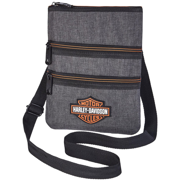 Harley-Davidson® Women's Rally Hip Bag Purse - Black & Orange