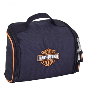 Harley-Davidson Bar & Shield Fabric Toiletry Bag - Black 99610