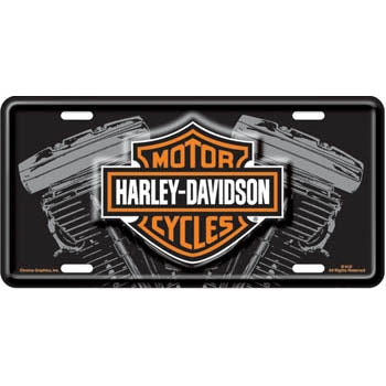 V-Twin Stamped- License Plate CG1842
