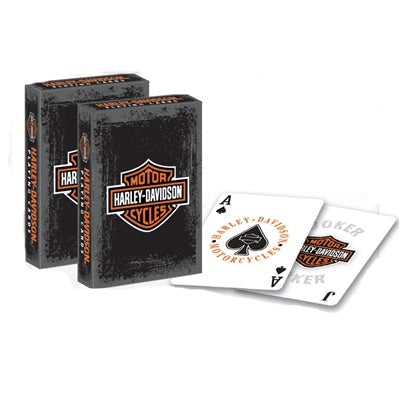 Harley Davidson Playing Cards - Rustic DW637