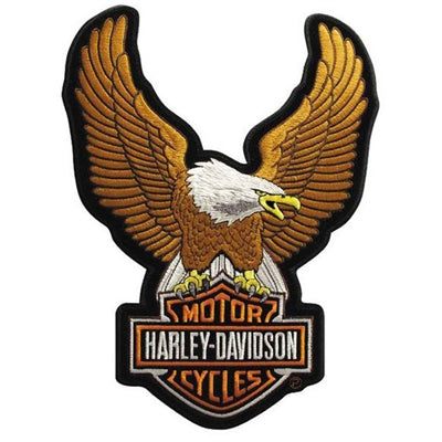 Harley-Davidson Embroidered Shield Hunter Emblem 5 Sew-On Patch, Blac –  Daytona Harley-Davidson