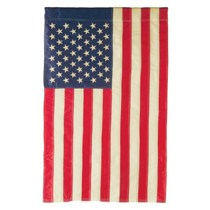 Red, White and Blue Applique American Flag EG-15PT014