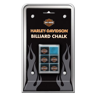Harley-Davidson Bar & Shield Logo Billiard Pool Chalk Set Of 6 Cubes, HDL-11131