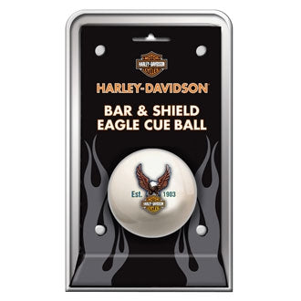 Harley-Davidson Up-Wing Eagle Logo, 2.25" Diameter Cue Ball HDL-11149