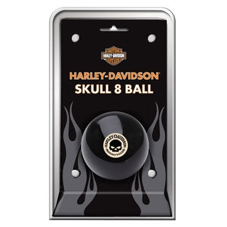 Harley-Davidson Willie G. Skull Logo, 2.25" Diameter, 8 Ball HDL-11151