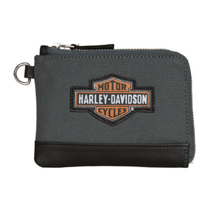 Women's Oil Can key Zip Grey Coin Purse HDWWA11765