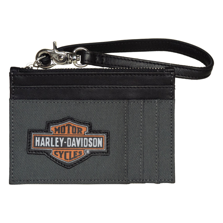 Harley-Davidson Women's Classic Leather Phone Case Crossbody Wallet Cognac