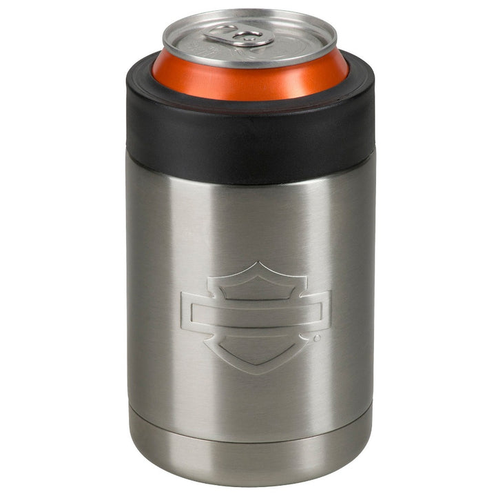 Harley-Davidson Silhouette B&S Stainless Steel Can Cooler - 12 oz. HDX-98513