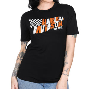 Harley-Davidson Women's Ride Fast Shirt HT4691BLK