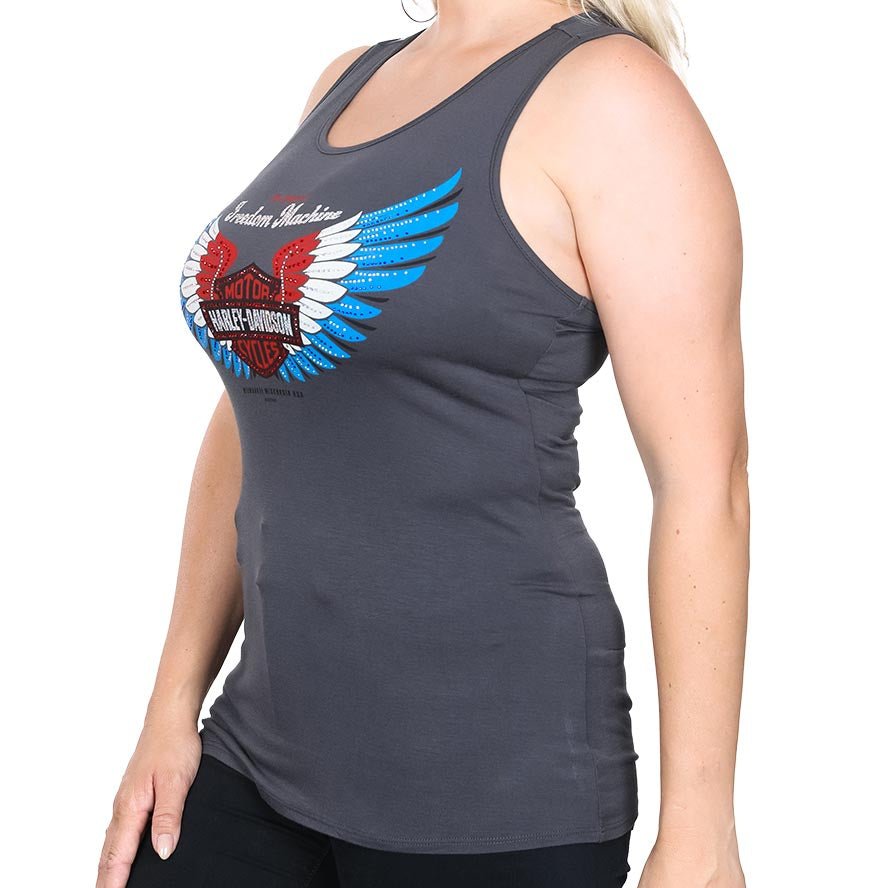 Harley-Davidson Spread Your Wings Tank HT4697GRY