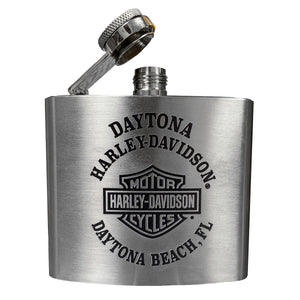 Harley-Davidson Daytona Printed Stainless Steel Flask HDI-10013