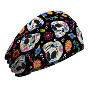 That's A Wrap Fiesta Skulls Headband KB1599