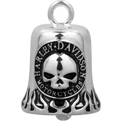 Skull Flame Ride Bell HRB005