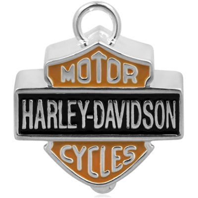 Harley-Davidson Big Bar & Shield Ride Bell Orange & Black HRB023