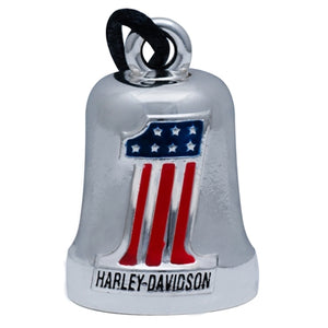 Harley-Davidson Classic #1 American Flag Ride Bell HRB070