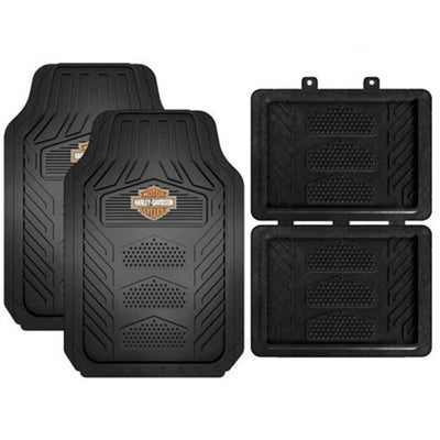 Weatherpro 4 Piece Rubber Floor Mats PL1671