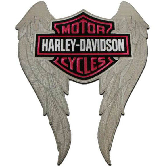 Embroidered Winged Bar & Shield Logo Large Emblem Sew-On Patch 8011871