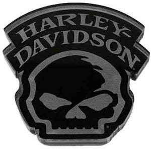 Cut-Out Willie G Skull Hard Acrylic Magnet 8012984