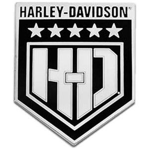 Harley-Davidson H-D White Shield Metal Pin 8013066