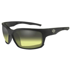 Men's COGS Sunglasses Light Adjusting Yellow Lens/Black Frames HDCGS11