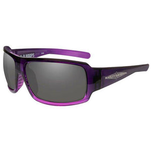 Women's Hoops Sunglasses Gray Lenses & Purple Frames HAHPS01
