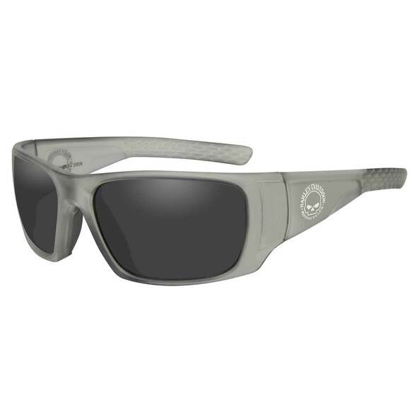Men's Keys Sunglasses Silver Flash Lenses & Matte Gray Frames HAKYS03
