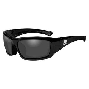 Men's Tat Skull Gasket Sunglasses Gray Lens/Black Frame HATAT01