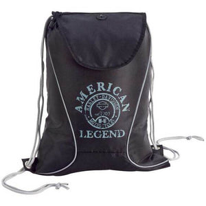Black Sling Backpack 99667-BLK/BLK