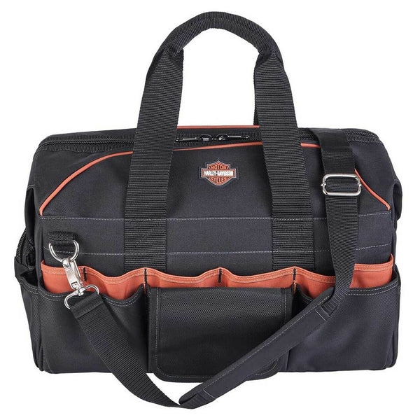 Harley-Davidson 39 Pocket Bar & Shield Logo Industrial Strength Tool Bag 99103-BLACK